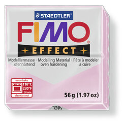 Modelleerimismass Fimo Effect 56g, roosa hind ja info | Ehete valmistamine, helmestamine | kaup24.ee