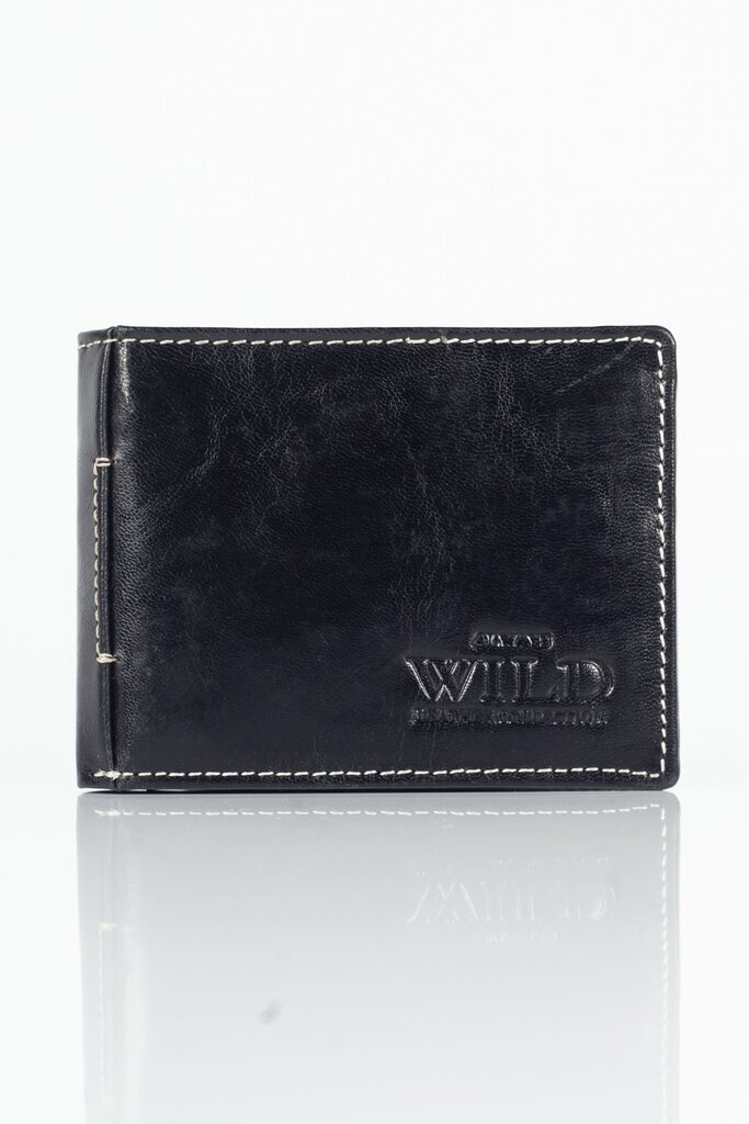 Meeste rahakott Wild N916VTKBOX4435BLACK hind ja info | Meeste rahakotid | kaup24.ee