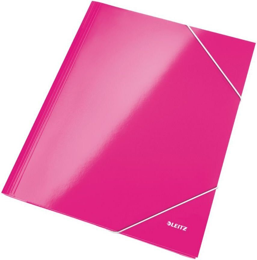 Leitz elastne kaust, roosa, A4 hind ja info | Kirjatarbed | kaup24.ee