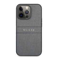 GUHCP13LPSASBGR Guess PU Leather Saffiano Case for iPhone 13 Pro Grey цена и информация | Чехлы для телефонов | kaup24.ee