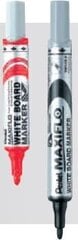 Valgetahvli Marker Maxiflo MWL5M must 6,0mm, Pentel /288 hind ja info | Kirjutusvahendid | kaup24.ee