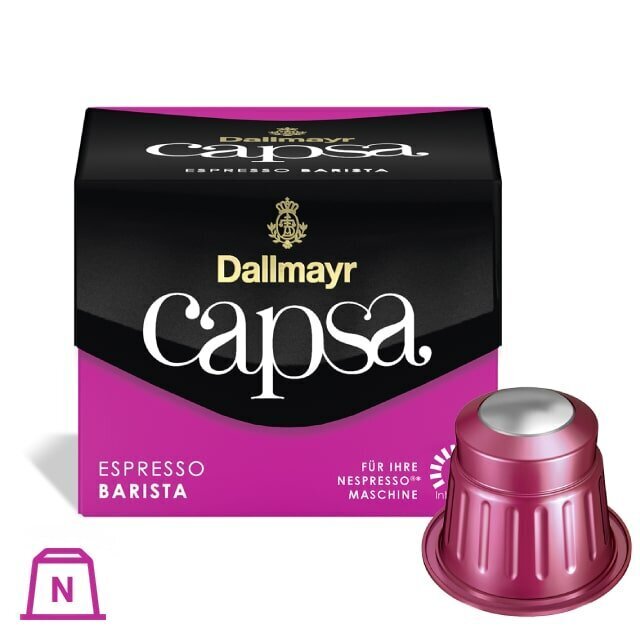 Dallmayr Capsa ESPRESSO BARISTA Nespresso®*, 10 tk hind ja info | Kohv, kakao | kaup24.ee