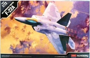 Liimitav mudel Academy 12423 F-22A AIR DOMINANCE FIGHTER 1/72 цена и информация | Склеиваемые модели | kaup24.ee