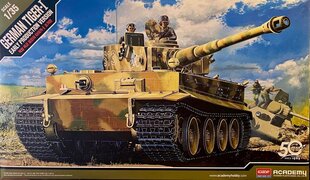 Liimitav mudel Academy 13239 GERMAN KINGTIGER "LAST PRODUCTION" 1/35 hind ja info | Liimitavad mudelid | kaup24.ee