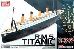 Kokkupandud mudel Academy 14217 RMS TITANIC 1/100 hind ja info | Liimitavad mudelid | kaup24.ee