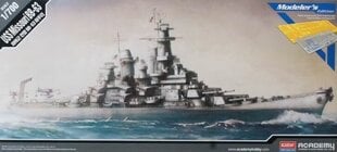 Склеиваемая модель Academy 14223 USS Missouri BB-63 Modeler's Edition 1/700 цена и информация | Склеиваемые модели | kaup24.ee