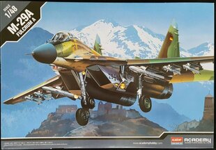 Liimitud mudel Academy 12263 M-29A FULCRUM A 1/48 hind ja info | Liimitavad mudelid | kaup24.ee