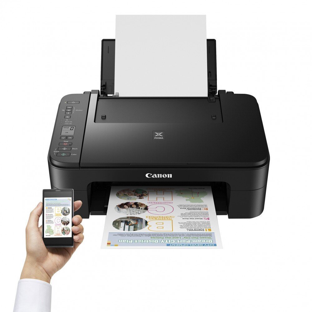 Canon PIXMA TS3350 printer-skänner-koopiamasin, must