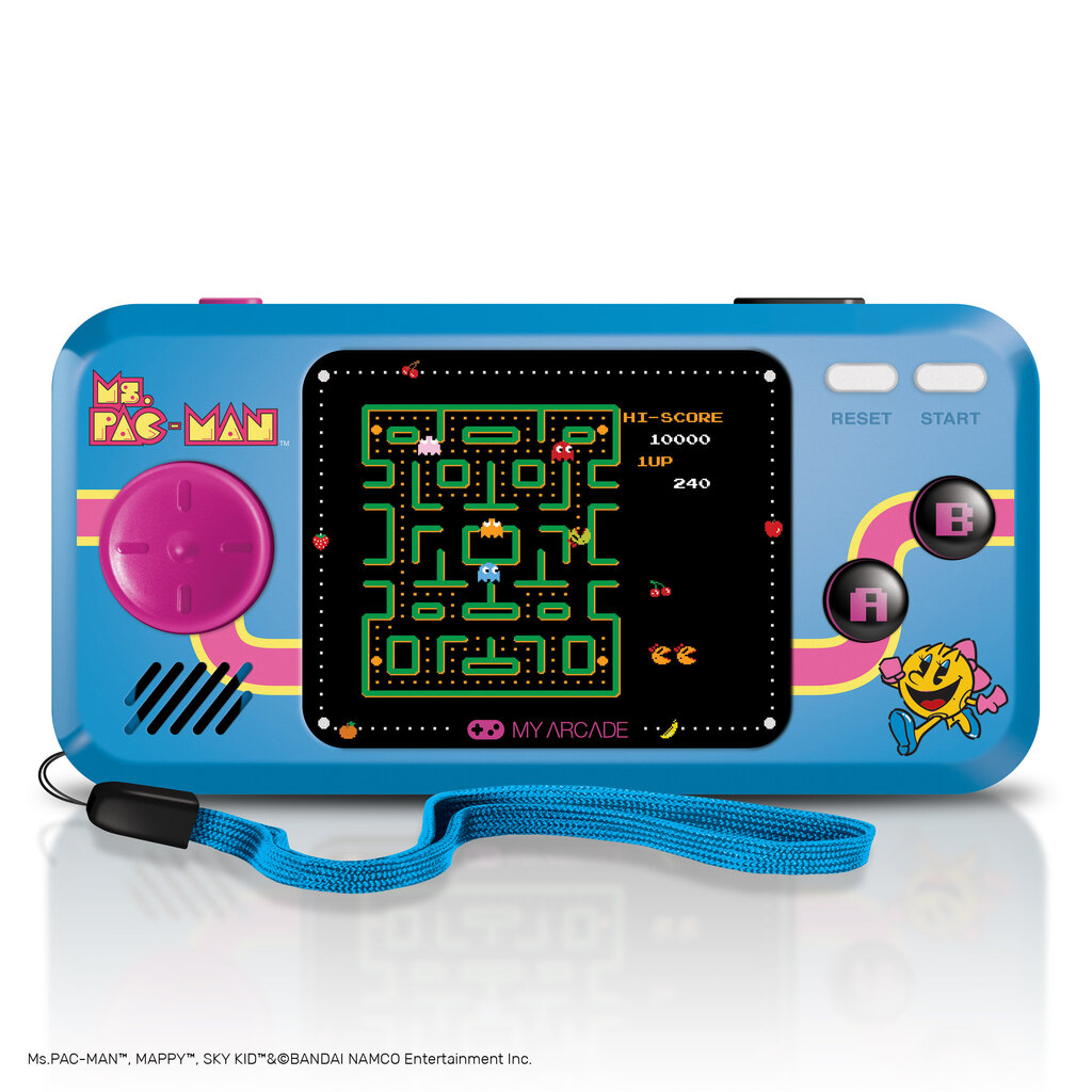 My Arcade Pocket Player - Ms. Pac-Man Portable Console incl. 3 Games hind ja info | Mängukonsoolid | kaup24.ee