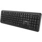 Wireless keyboard with Silent switches ,105 keys,black,Size 442*142*17.5mm,460g,RU layout hind ja info | Klaviatuurid | kaup24.ee