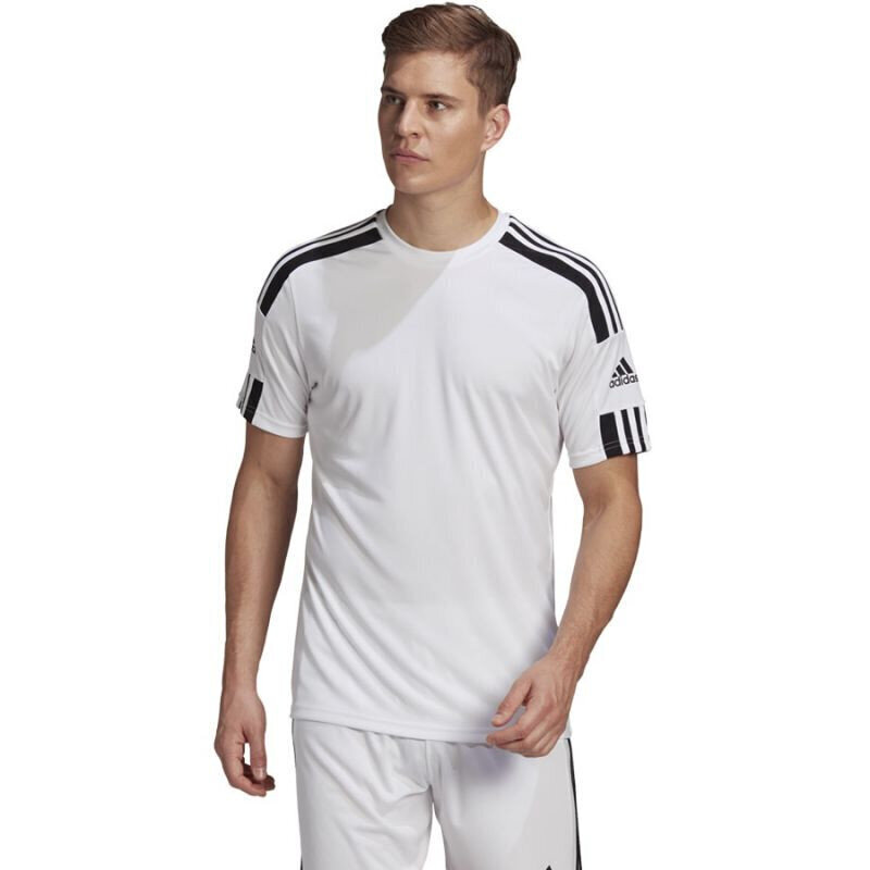 Meeste T-särk Adidas Squadra 21 JSY M GN5723, valge цена и информация | Meeste T-särgid | kaup24.ee