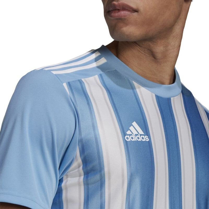 Meeste T-särk Adidas Striped 21 JSY M GN5845, sinine цена и информация | Meeste T-särgid | kaup24.ee