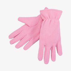 Перчатки для девочек, розовые цена и информация | Шапки, перчатки, шарфы для девочек | kaup24.ee