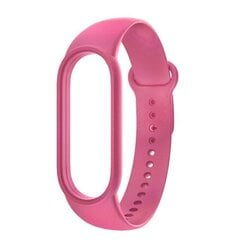 Devia Silicone Rемешок для Xiaomi Mi Band 5 / Mi Band 6 / Розовый цена и информация | Аксессуары для смарт-часов и браслетов | kaup24.ee