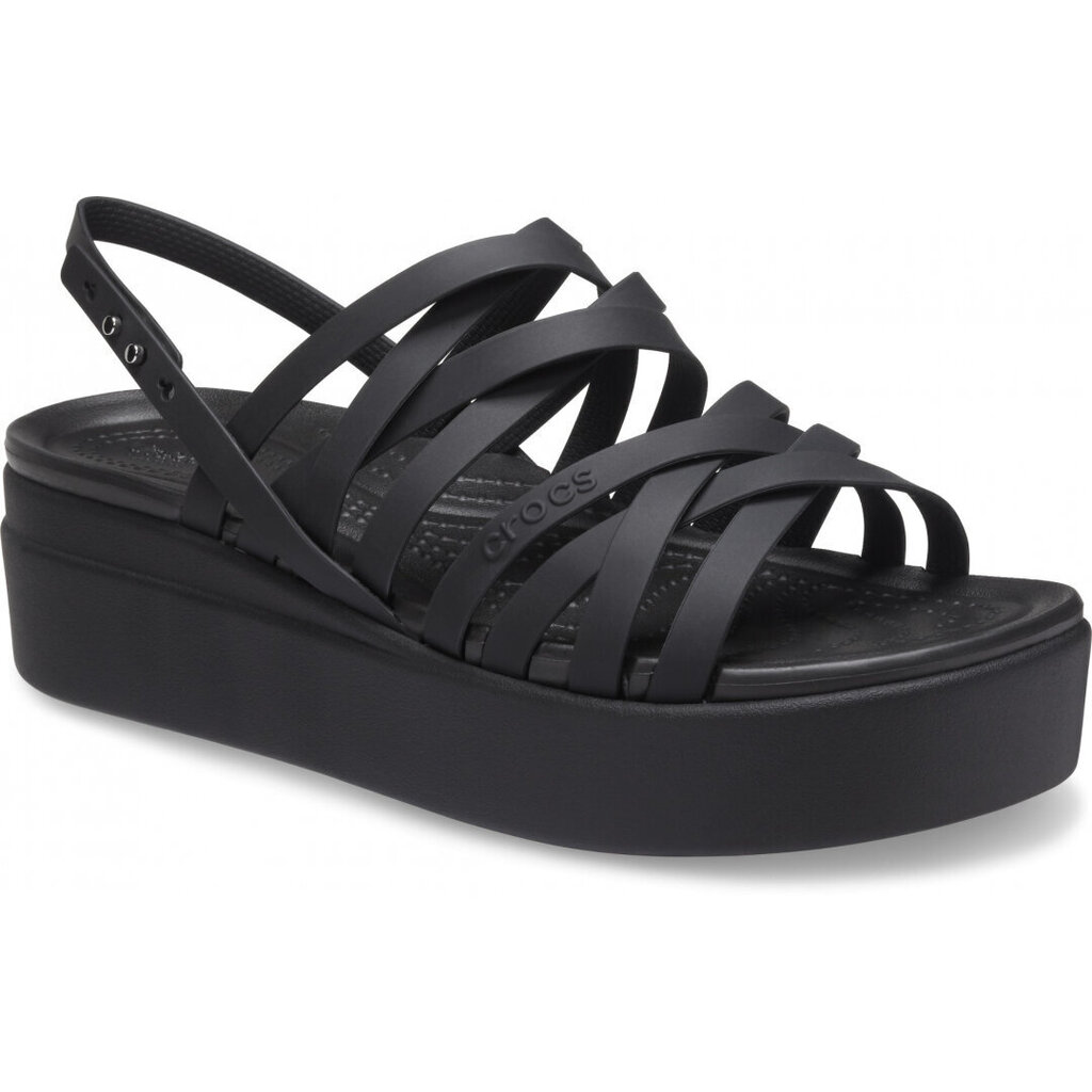 Naiste sandaalid Crocs™ Brooklyn Strappy Low Wedge Women's 134991 hind ja info | Naiste sandaalid | kaup24.ee