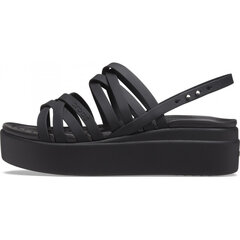 Naiste sandaalid Crocs™ Brooklyn Strappy Low Wedge Women's 134991 hind ja info | Naiste sandaalid | kaup24.ee