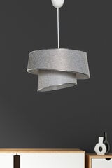 Opviq valgusti Barette - Silver, Grey цена и информация | Потолочный светильник, 38 x 38 x 24 см | kaup24.ee