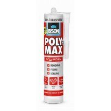 Liim - hermeetik Bison PolyMax Crystal 280 ml цена и информация | Liimid | kaup24.ee