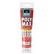 Liim - hermeetik Bison PolyMax Crystal 115 ml hind ja info | Liimid | kaup24.ee