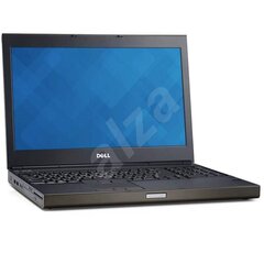 Ноутбук DELL Precision M4800 i7-4810MQ 15.6 FHD 16GB RAM 512GB SSD NVIDIA K2100M WebCam Win10 PRO цена и информация | Ноутбуки | kaup24.ee