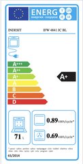 IFW 4841 JC BL Indesit цена и информация | Духовки | kaup24.ee