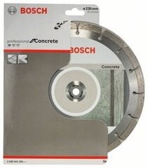 Алмазный диск Bosch 230x22,2мм, сегментный цена и информация | Механические инструменты | kaup24.ee