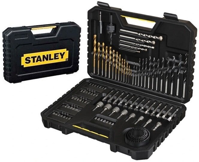 STANLEY 100tk. Puuride ja otsikute komplekt, STA7205-XJ hind ja info | Käsitööriistad | kaup24.ee