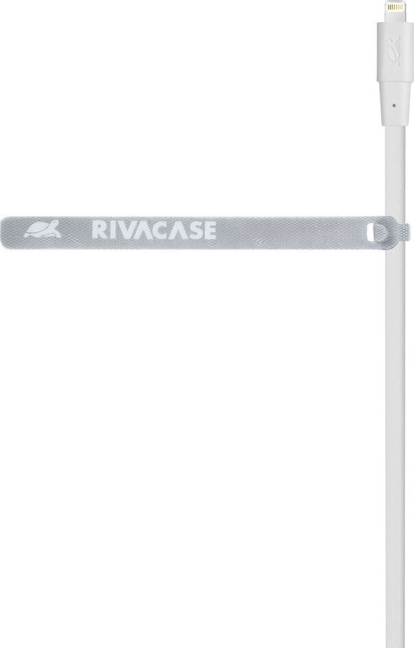 Kaabel USB 2.0 1,2m, MFI, Apple toodetele valge, RivaCase hind ja info | Mobiiltelefonide kaablid | kaup24.ee