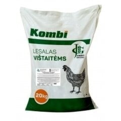 Sööt noorkanadele 29-70 päeva / graanul / 20 kg hind ja info | Linnutoidud | kaup24.ee