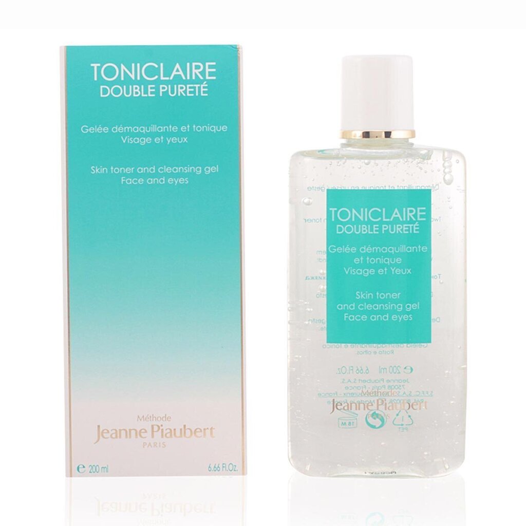 Näomeigieemaldus geel Toniclaire Jeanne Piaubert Toniclaire (200 ml) цена и информация | Näopuhastusvahendid | kaup24.ee