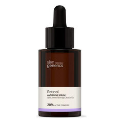 Kortsudevastane seerum 20% Skin Generics Retinool (30 ml) hind ja info | Näoõlid, seerumid | kaup24.ee