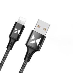 Wozinsky kaabel USB - Lightning 2,4A 2m punane (WUC-L2R) hind ja info | Mobiiltelefonide kaablid | kaup24.ee