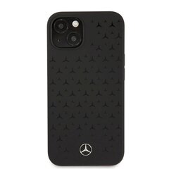 MEHCP13MSIPBK Mercedes Liquid Silicone Case for iPhone 13 Black hind ja info | Telefoni kaaned, ümbrised | kaup24.ee