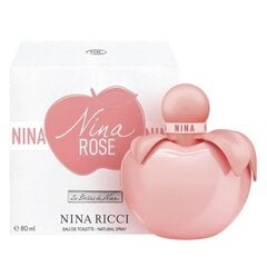 Naiste parfüüm Rose Nina Ricci (80 ml) EDT hind ja info | Naiste parfüümid | kaup24.ee