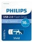 Philips USB 2.0 Flash Drive Vivid Edition 16GB hind ja info | Mälupulgad | kaup24.ee