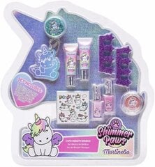 Kosmeetikakomplekt tüdrukutele Martinelia Shimmer Paw Unicorn цена и информация | Косметика для мам и детей | kaup24.ee