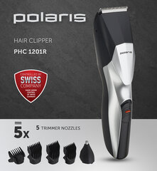 Polaris PHC 1201R цена и информация | Машинки для стрижки волос | kaup24.ee