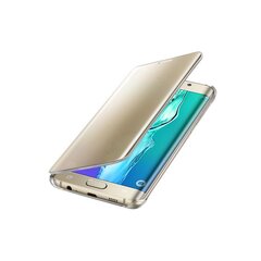 SAMSUNG CLEAR VIEW COVER EDGE+ KULTA цена и информация | Чехлы для телефонов | kaup24.ee