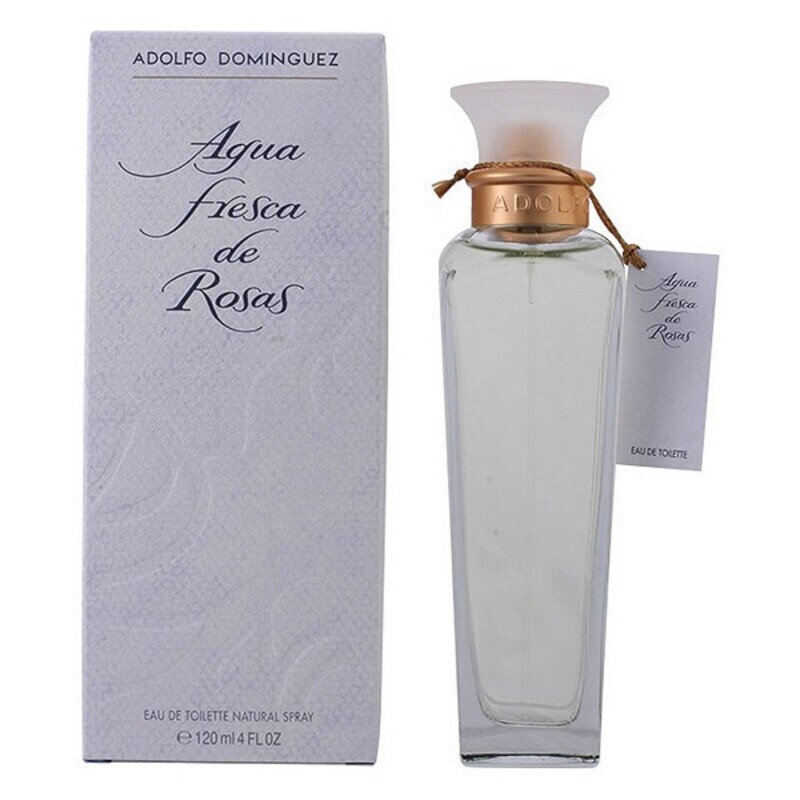 Naiste parfüüm Agua Fresca de Rosas Adolfo Dominguez EDT (120 ml) цена и информация | Naiste parfüümid | kaup24.ee