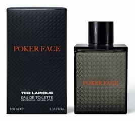 Мужская парфюмерия Poker Face Ted Lapidus EDT: Емкость - 100 мл цена и информация | Мужские духи | kaup24.ee