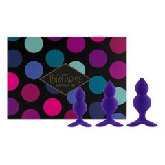 Feeztoys - Bibi Twin Butt Plug Set 3 tk lilla hind ja info | Sekslelude komplektid | kaup24.ee