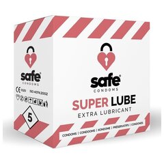 Презервативы Super Lube Safe: количество - 10 штук цена и информация | Презервативы | kaup24.ee