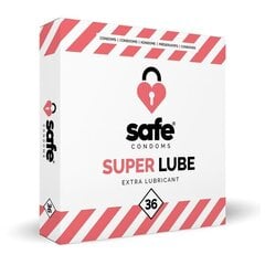 Презервативы Super Lube Safe: 5 штук цена и информация | Презервативы | kaup24.ee