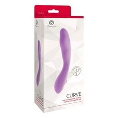 Vibraator S Pleasures Curve Candy Lillla hind ja info | Vibraatorid | kaup24.ee