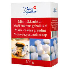 Suhkur DanSukker tüki valge 500 g /10 hind ja info | Lisandid toiduvalmistamiseks | kaup24.ee