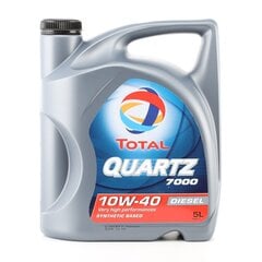 Total Quartz Diesel 7000 10W/40 полусинтетическое масло для двигателей, 5 л цена и информация | Моторные масла | kaup24.ee