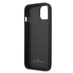 BMW Leather Back Case, черный цена и информация | Чехлы для телефонов | kaup24.ee