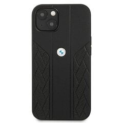 BMW Leather Back Case, черный цена и информация | Чехлы для телефонов | kaup24.ee