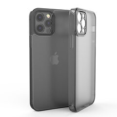 Telefoniümbris Matte Black Nightfall Glass case (integrated tempered glass) Soundberry Apple iPhone 13 Pro Max must värv hind ja info | Telefoni kaaned, ümbrised | kaup24.ee