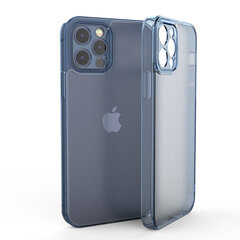 Telefoniümbris Matte Blue Skyfall Glass case (integrated tempered glass) Soundberry Apple iPhone 13 sinist värvi hind ja info | Telefoni kaaned, ümbrised | kaup24.ee